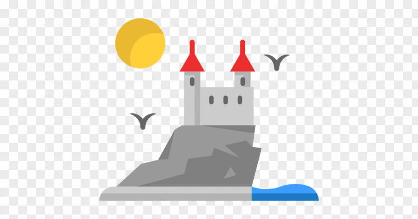 Orange Castle Clip Art Image Villa PNG