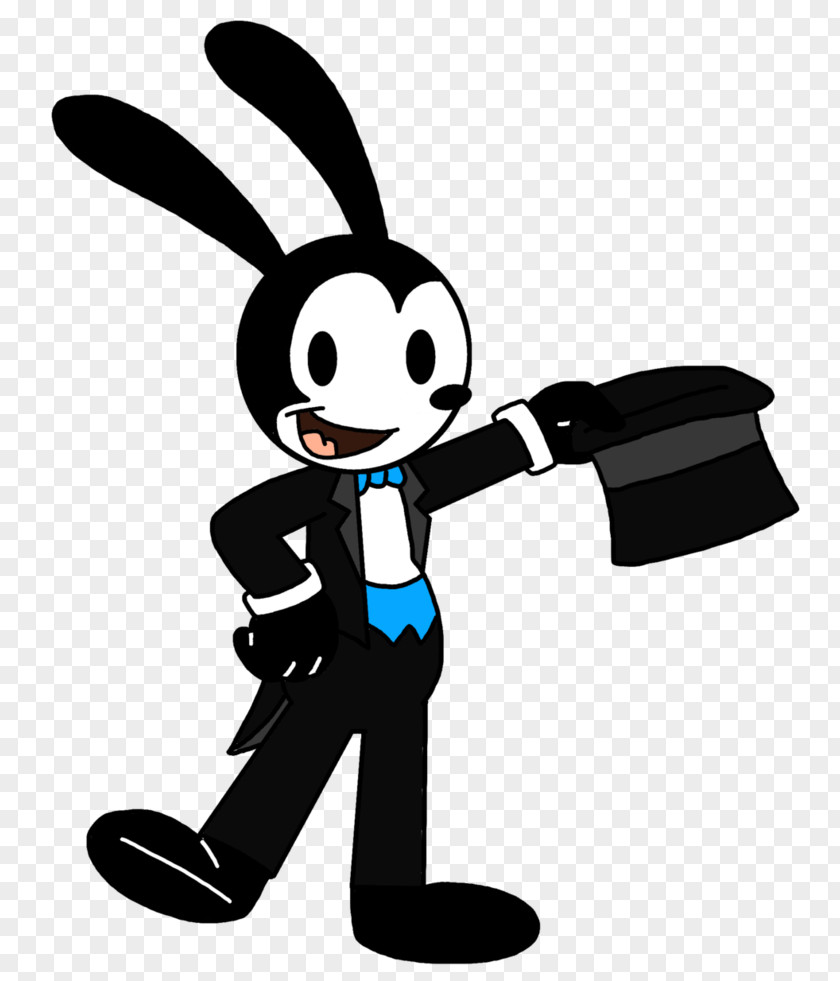 Oswald The Lucky Rabbit Bendy And Ink Machine Top Hat Tuxedo PNG