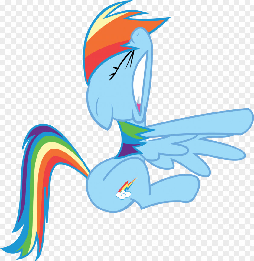 Rainbow Pony Dash PNG