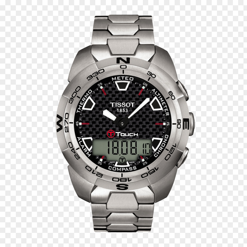 Watch Tissot T-Touch Expert Solar Le Locle Quartz Clock PNG