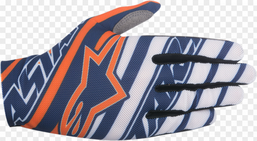 Bicycle Glove Alpinestars Motorcycle Blue Clothing Accessories PNG
