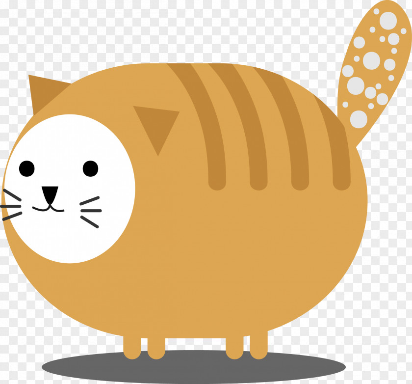 Fat Cat Icon Vector Whiskers Tiger Clip Art PNG