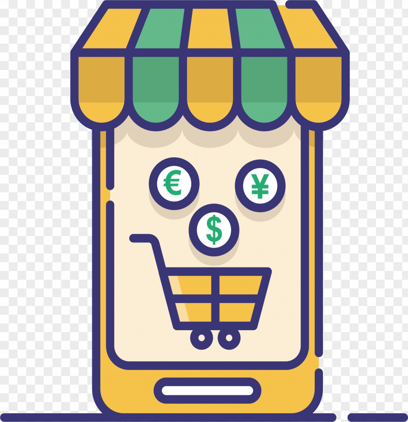 Mobile Phone Shopping Software App Application Icon PNG