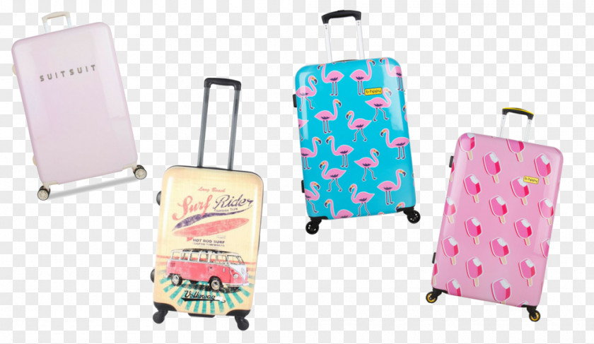 Suitcase Baggage Hand Luggage Travel PNG