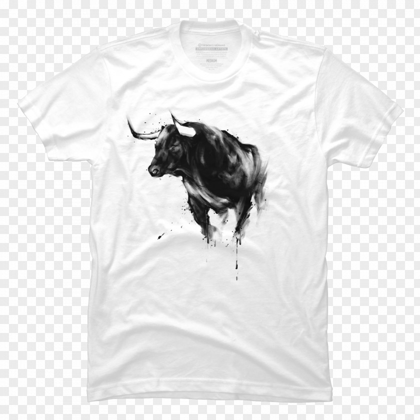 T-shirt Painting Art Bull PNG