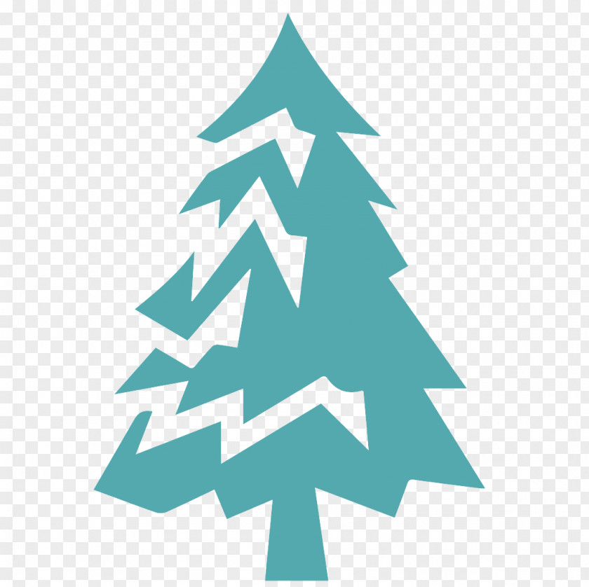 White Pine Family Christmas Tree PNG