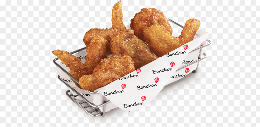 Bonchon Menu Chicken Nugget Fried Fingers Pakora PNG
