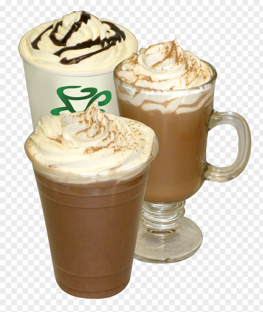 Coffee Caffè Mocha Chocolate Ice Cream Frappé Iced PNG