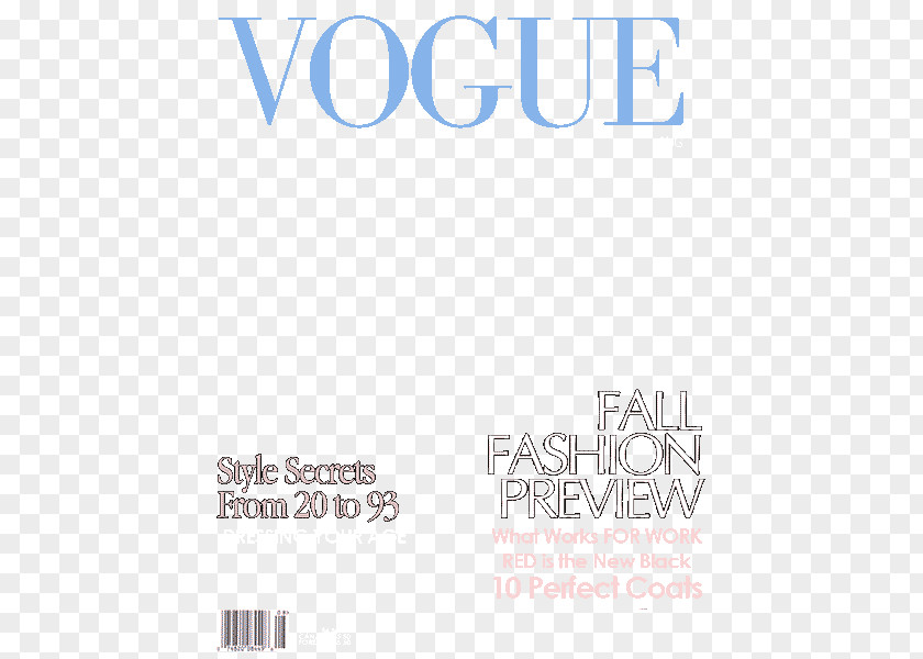 Magazine Cover Vogue Paris Time Book PNG