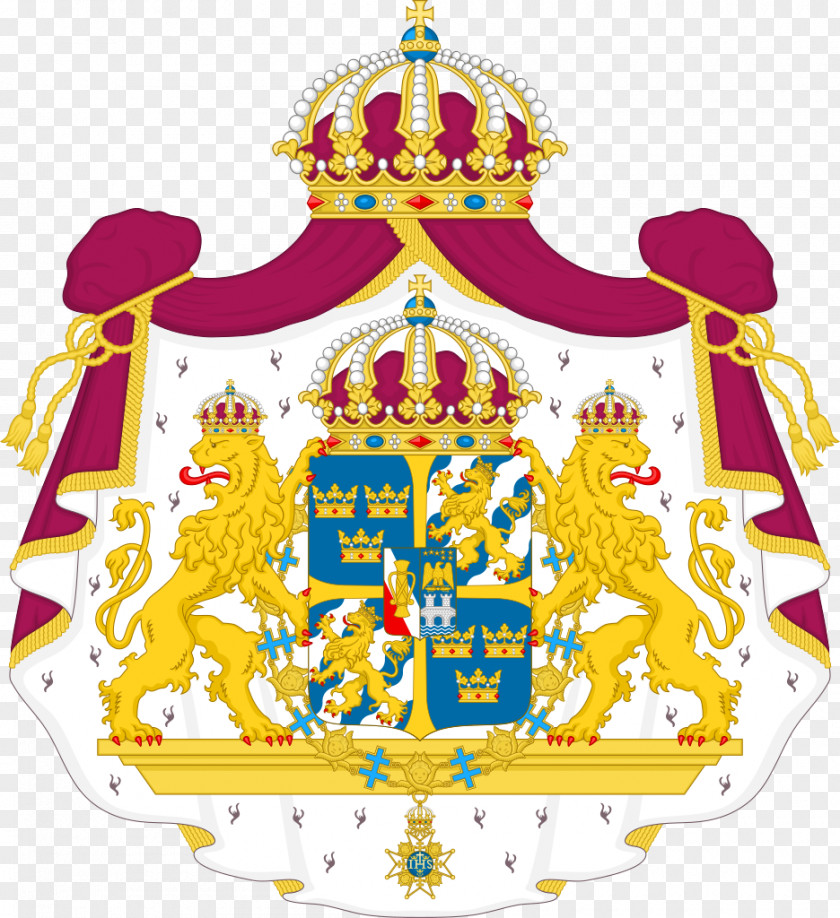 Coat Of Arms Sweden Swedish Empire National PNG