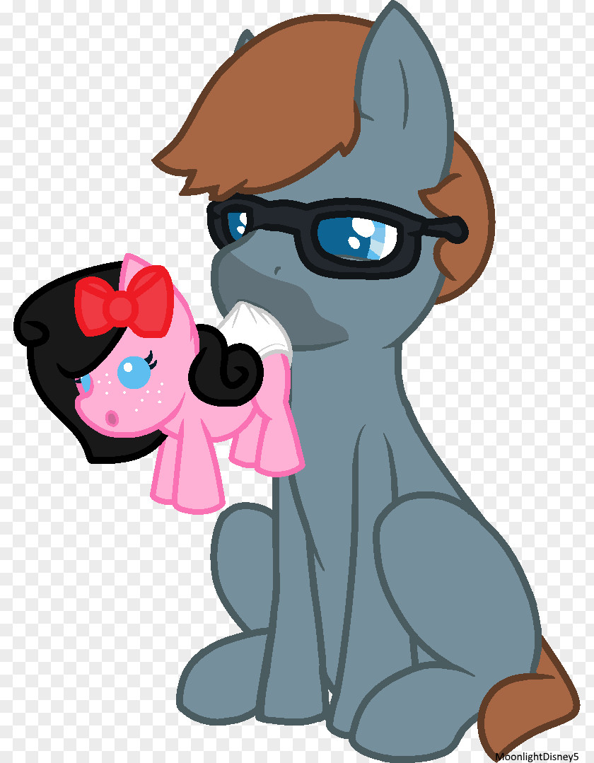 Happy Father's Day Cat Dog Pony Horse PNG
