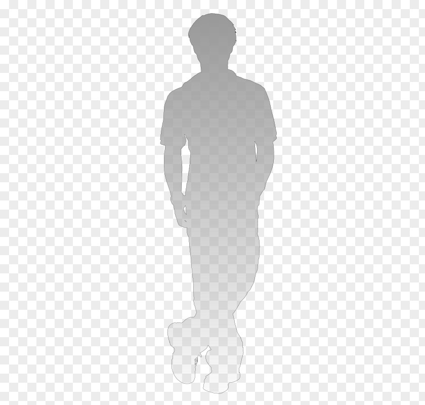 Silhouette Shadow Person Clip Art PNG