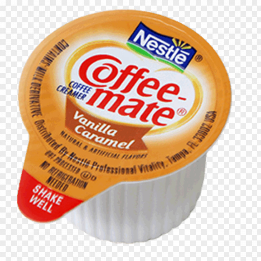 Vanilla Caramel Cold Drink Dairy Products Non-dairy Creamer Nestle Coffee-mate Coffee-Mate Coffee Original PNG