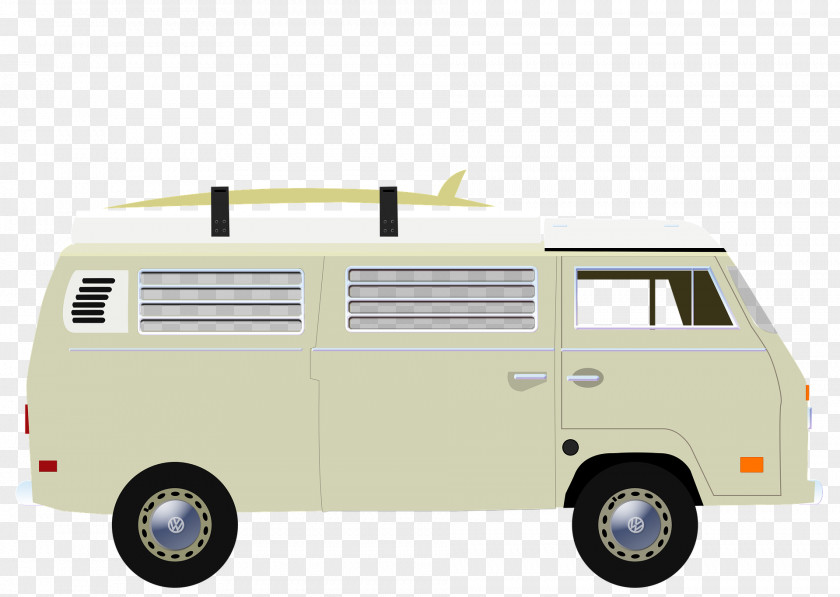 Vik Iceland Volkswagen Type 2 Car Compact Van PNG