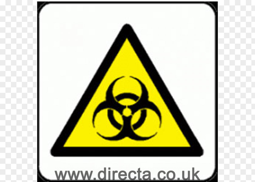 Biological Hazard Safety Sign Symbol PNG