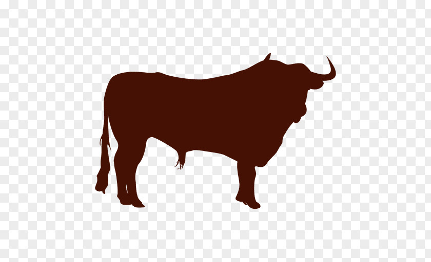 Bull Cattle Silhouette Clip Art PNG