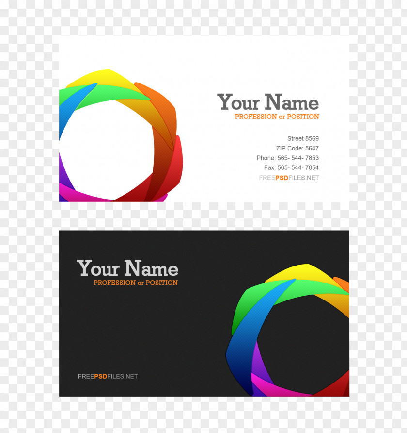 Business Card Template Visiting PNG