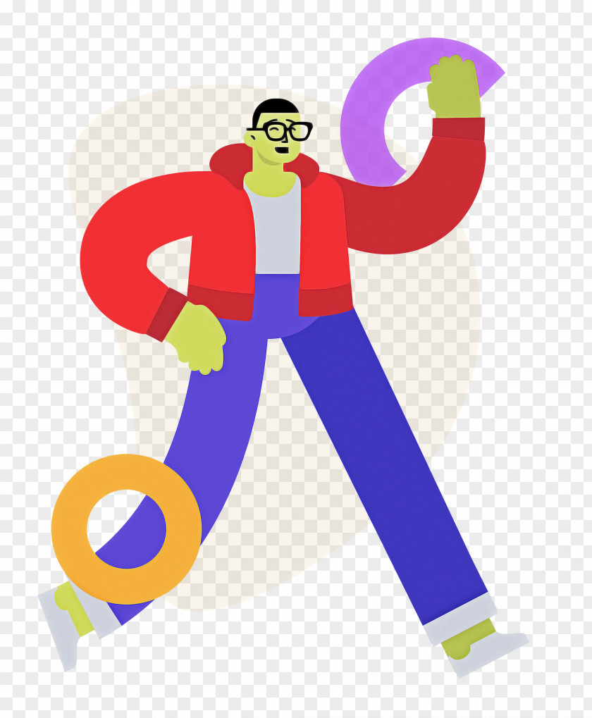Cartoon Character Symbol Joint Chemical Symbol PNG