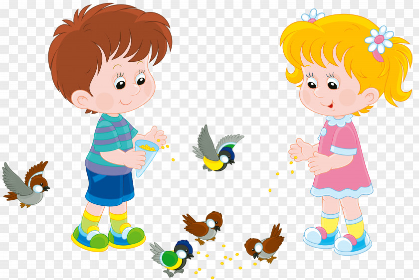 Children Bird Feeding Feeders Royalty-free Clip Art PNG