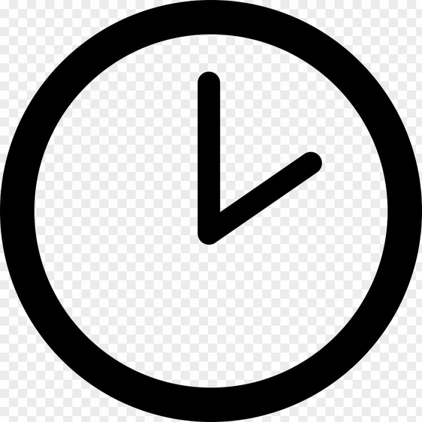 Clock Download Font Awesome PNG
