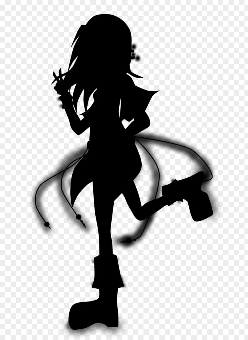 Niu Miu Black Silhouette White PNG