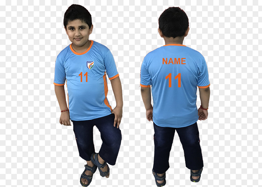 T-shirt Jersey India National Cricket Team Football Sleeve PNG