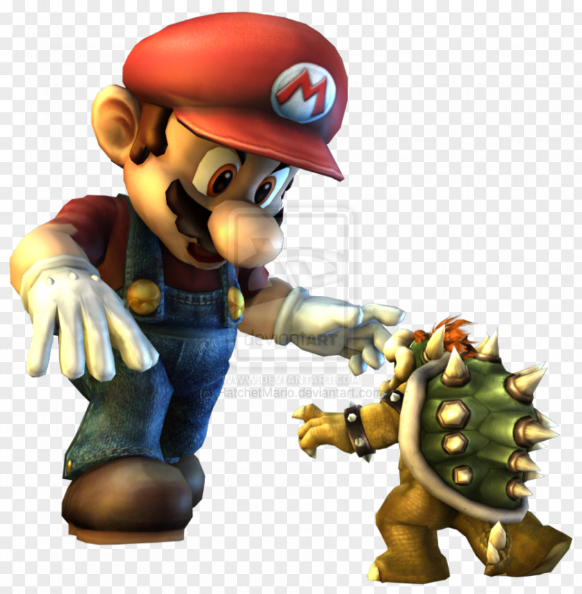 Versus Bowser Luigi New Super Mario Bros. Wii PNG