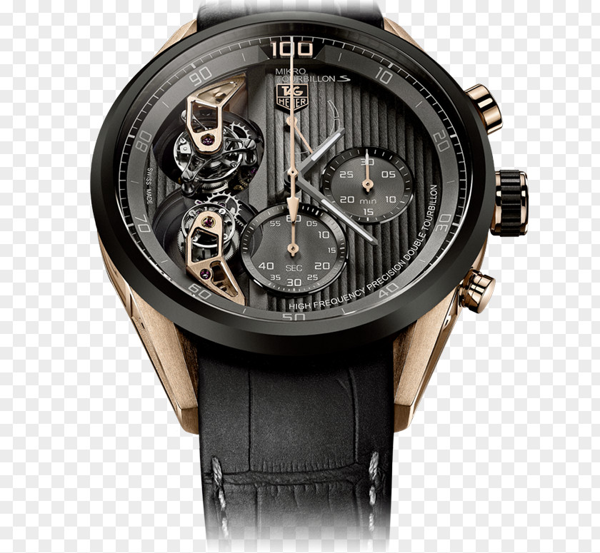 Cara Delevingne TAG Heuer Tourbillon Watch Chronograph Baselworld PNG