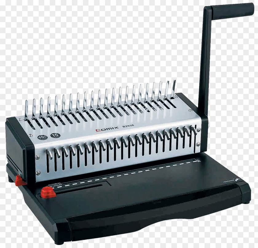 Comb Paper Binding Bookbinding Machine Wire PNG