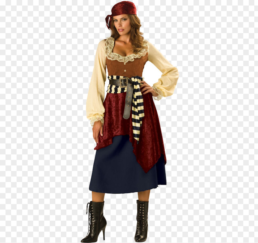 Dress Halloween Costume Woman Pirate PNG