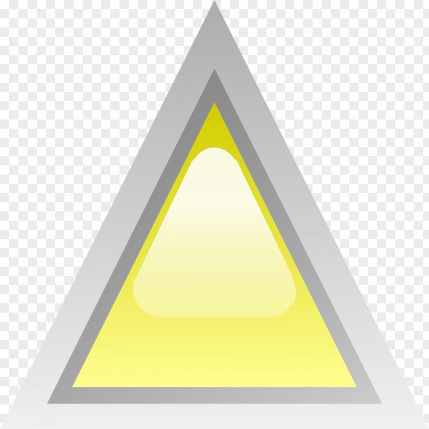 Triangle Yellow Clip Art PNG