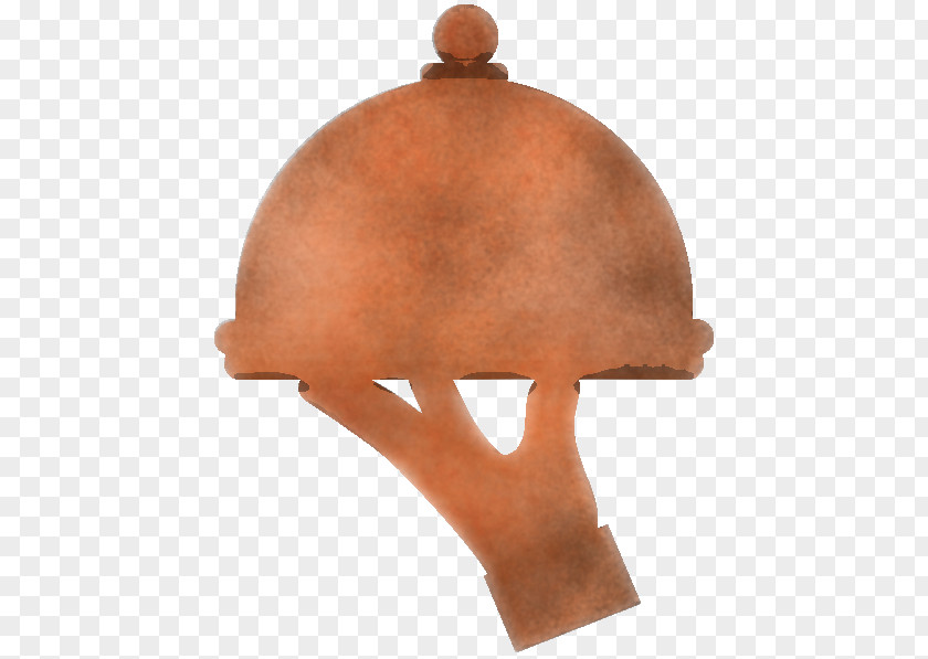 Beige Mushroom Helmet Personal Protective Equipment Brown Headgear PNG