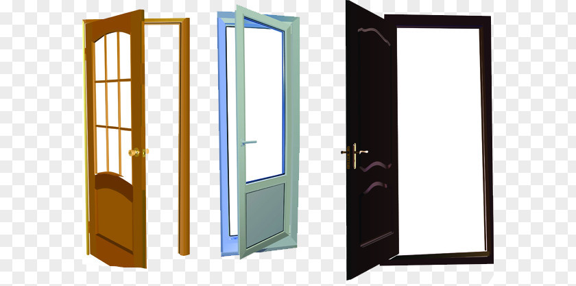 Creative Doors Window Door Security Clip Art PNG