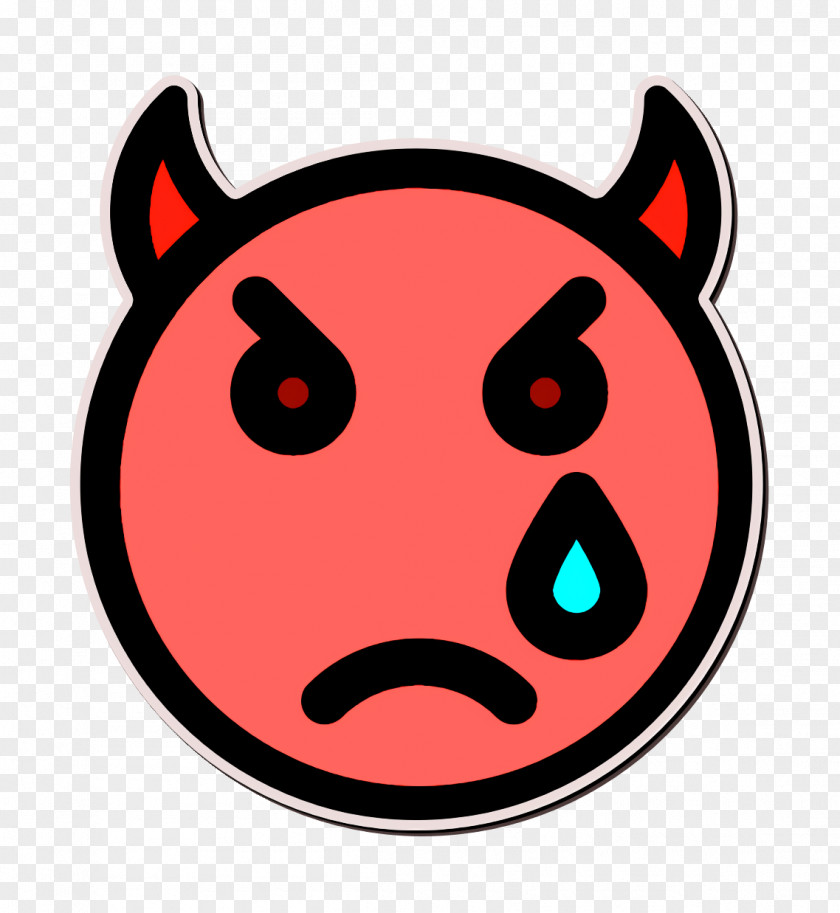 Crying Icon Smiley And People Devil PNG