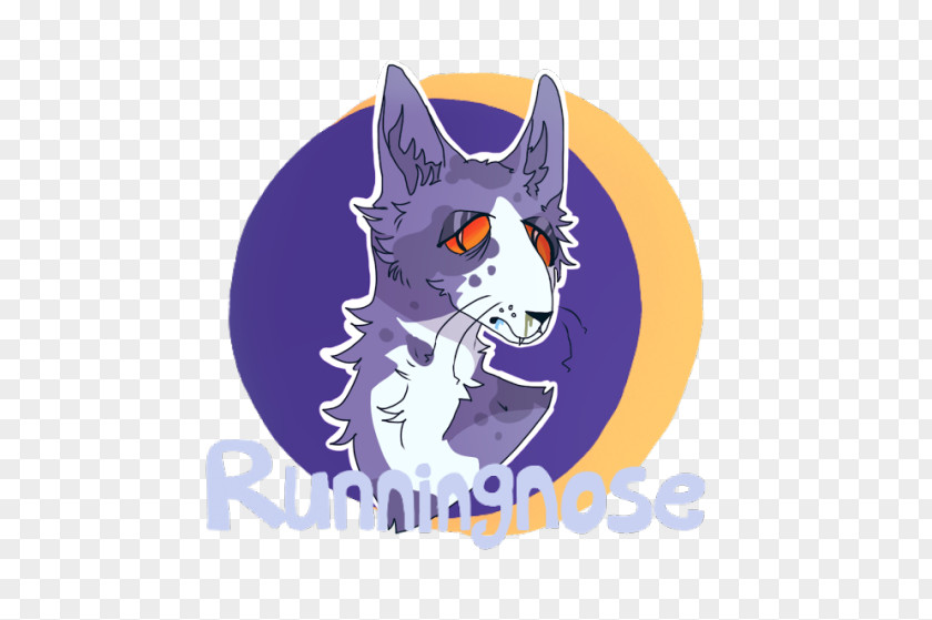 Runningnose Cat Dog Logo Character PNG
