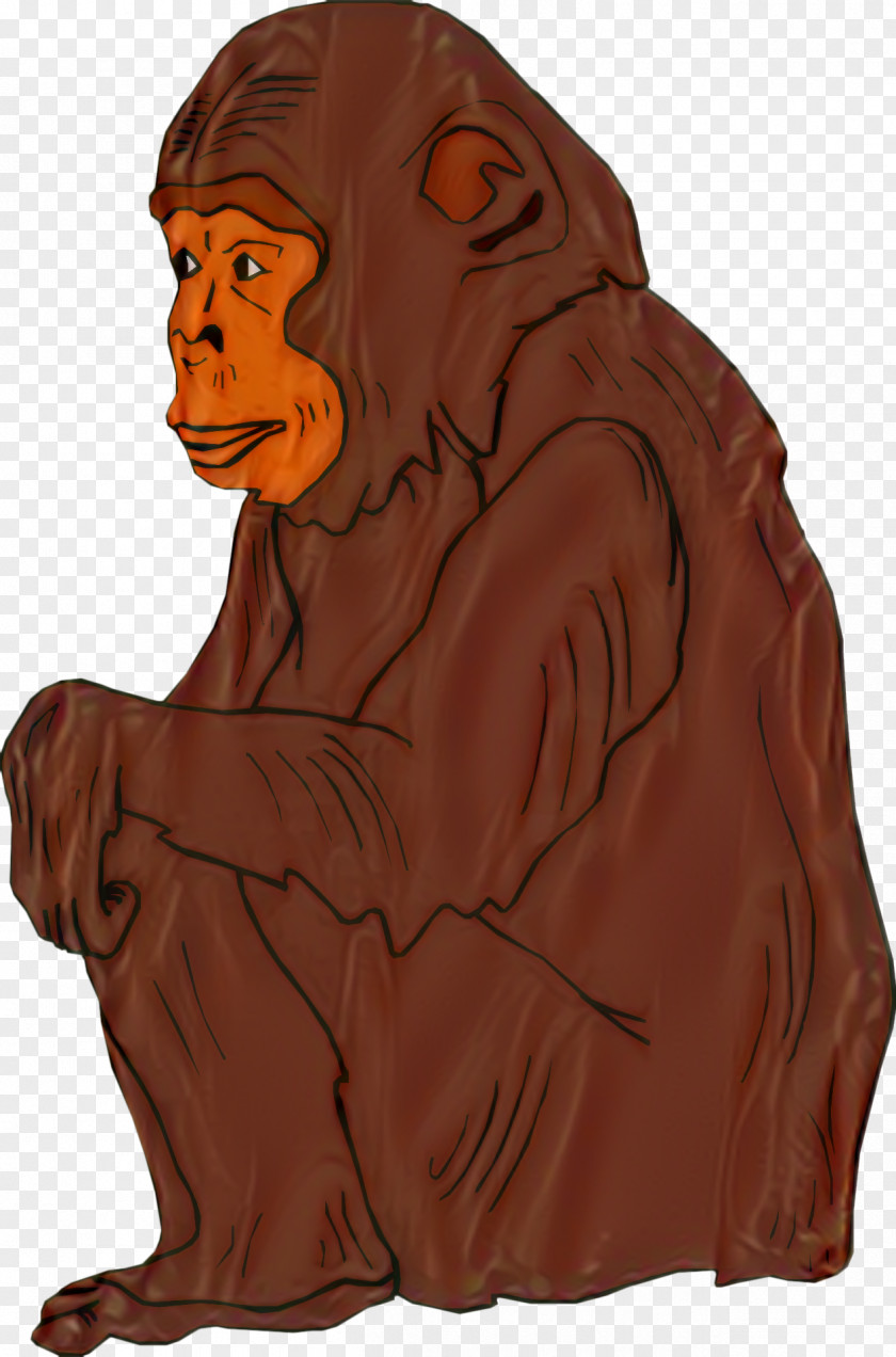 Ape Chimpanzee Simian Clip Art Orangutan PNG