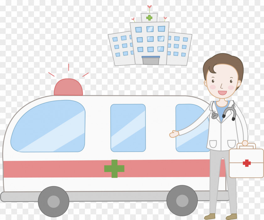 Cartoon Ambulance Wellington Free Illustration PNG