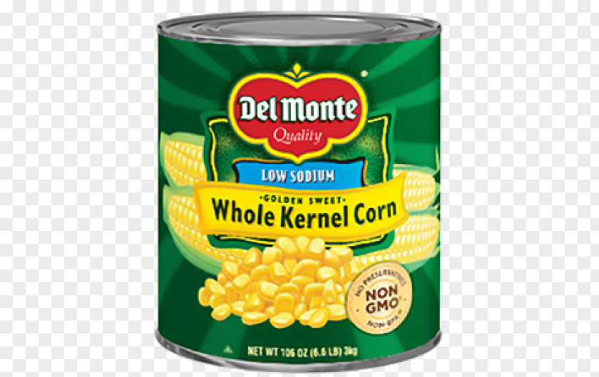 Corn Kernels Sweet Creamed Kernel Canning Del Monte Foods PNG