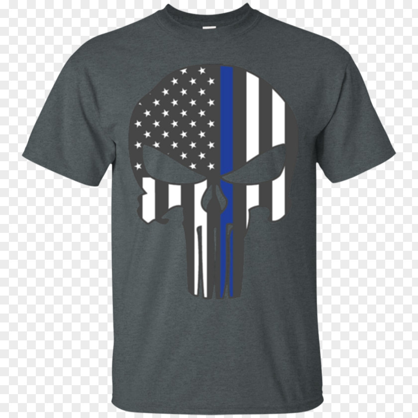 American Flag Skull Military T-shirt Hoodie Sleeve Top PNG