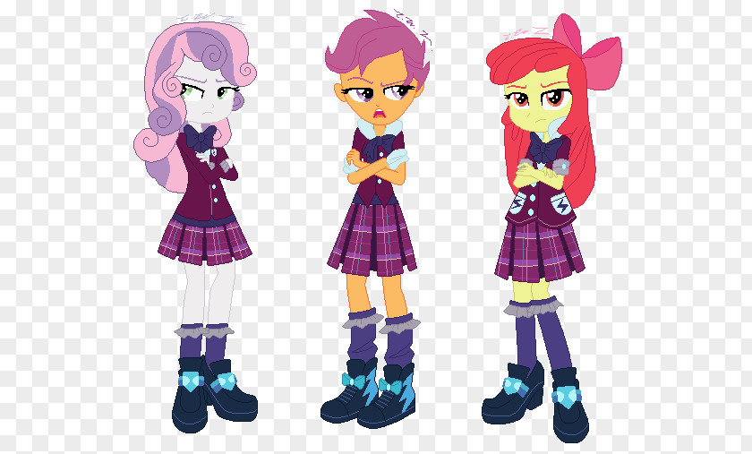 Equestria Girls Friendship Games Wondercolts Scootaloo Twilight Sparkle Fluttershy Apple Bloom Applejack PNG