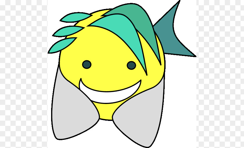 Happy Fish Smiley Emoticon Clip Art PNG