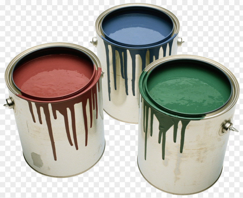 Painting Plastic Bag Paint Recycling Lid Tin Can PNG