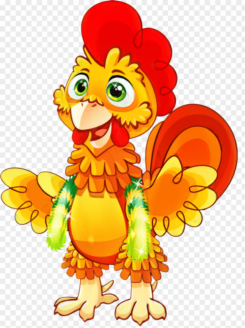 Rooster Animated Cartoon Illustration Image PNG