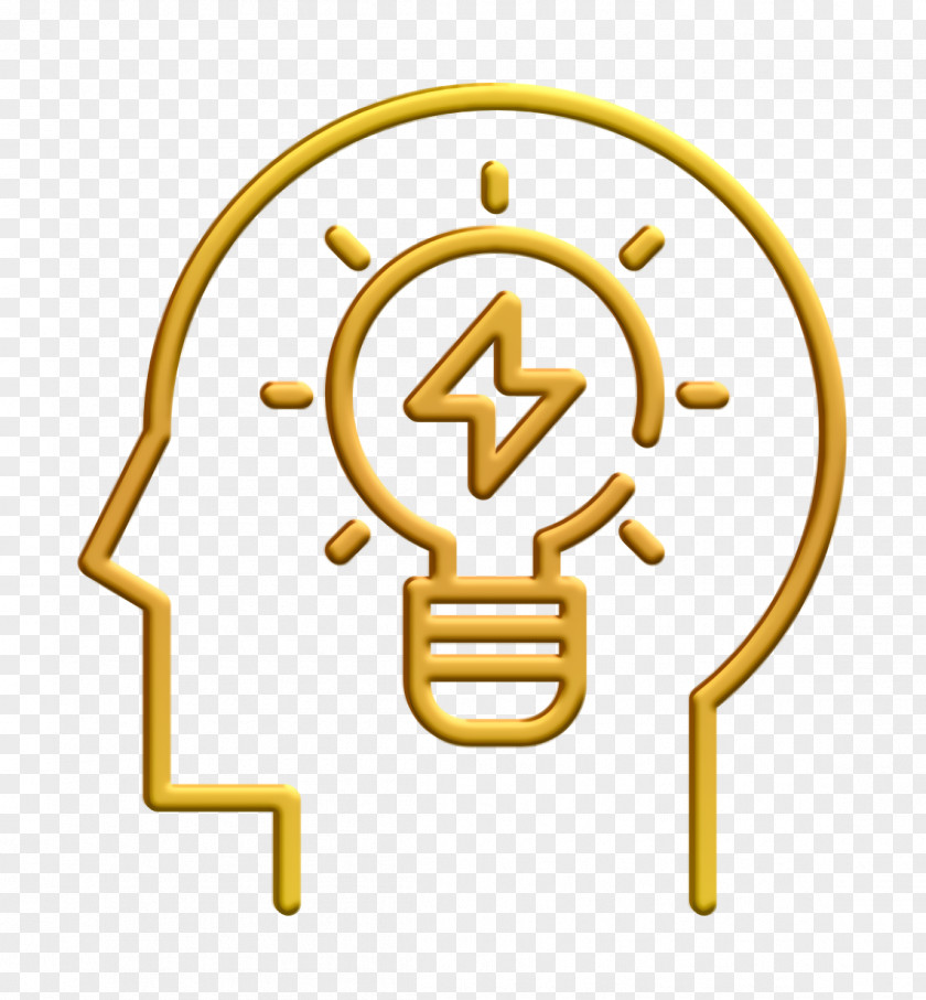 Creativity Icon Head Psychology PNG