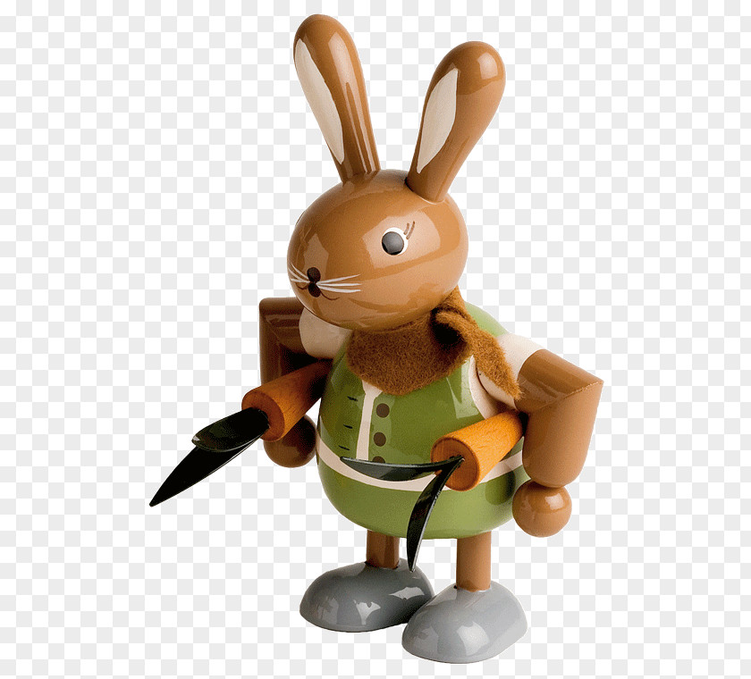 Hase Easter Bunny Carrot Thief Rabbit Pet Ore Mountains PNG