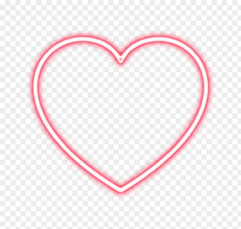 Neon Color Heart DeviantArt Icon PNG