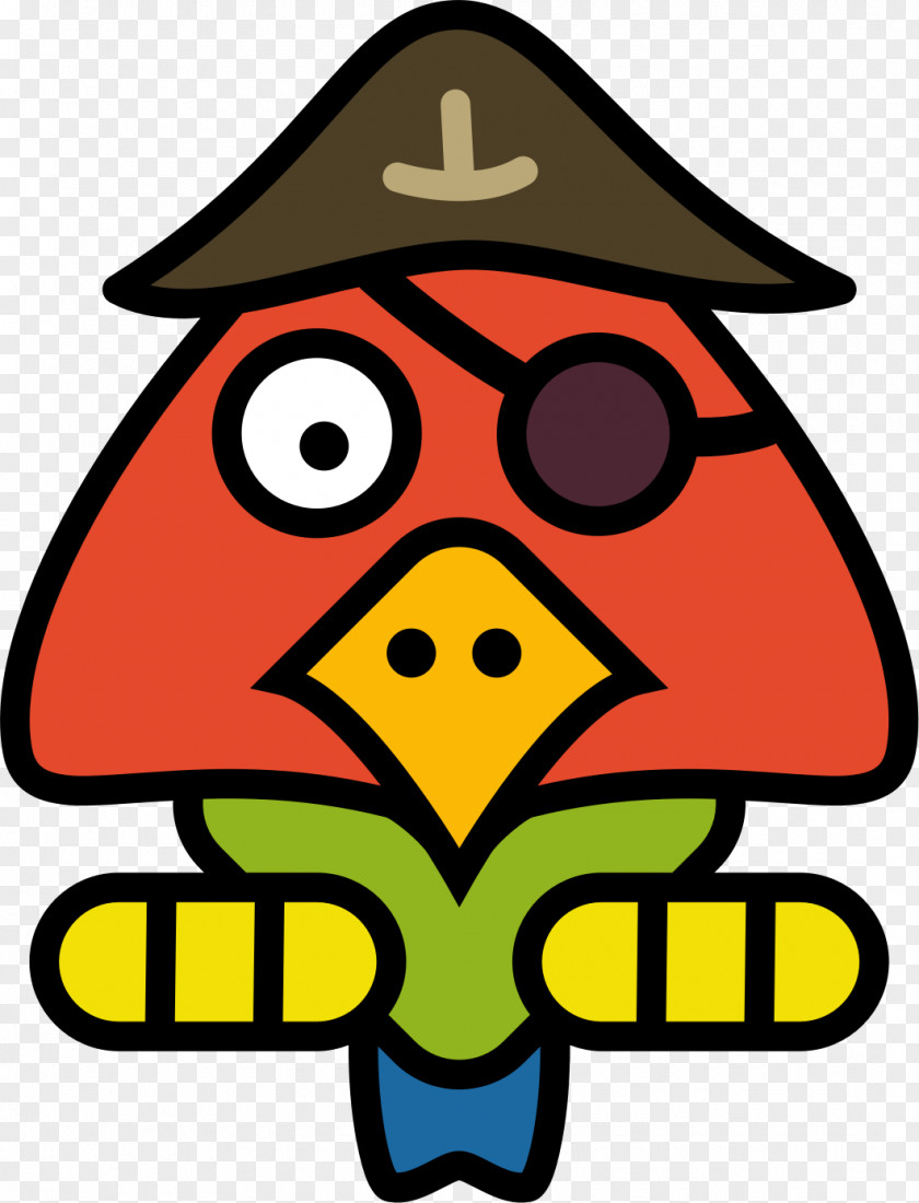 Pirate Parrot Drawing Clip Art PNG