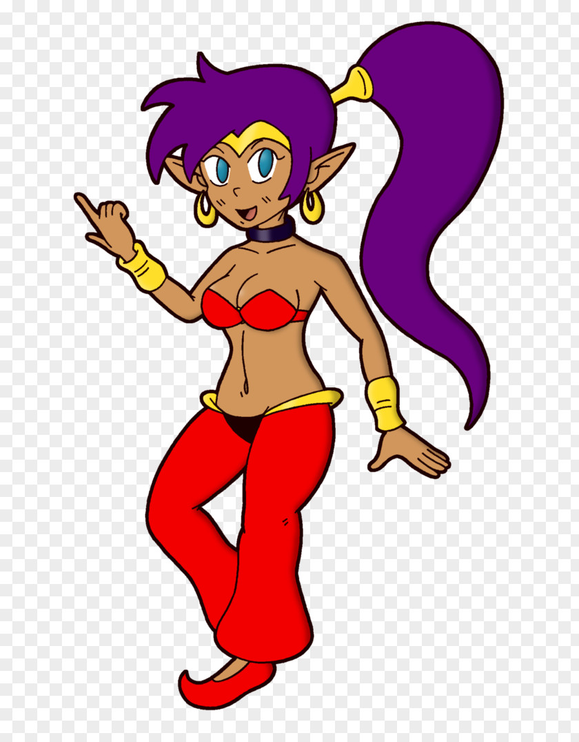 Shantae And The Pirate's Curse Shantae: Half-Genie Hero Fan Art PNG