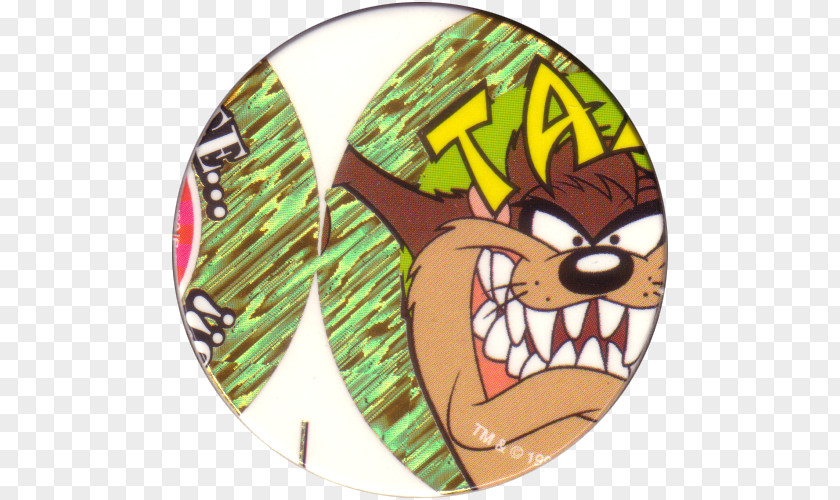 Aluminum Atom Cartoon Tasmanian Devil Milk Caps Looney Tunes PNG