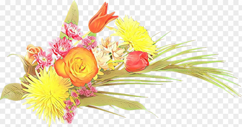 Artificial Flower Arranging Floral Background PNG